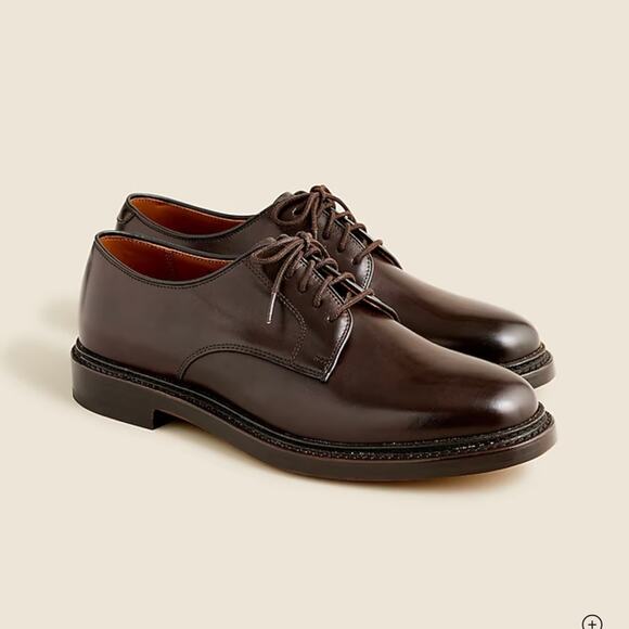 J. Crew Ludlow derbys in Dark Brown 8